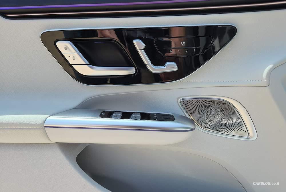 מרצדס EQE מבחן דרכים